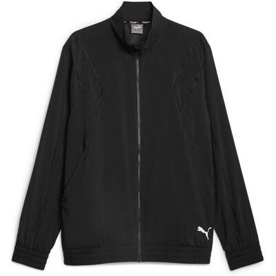Jasje puma zip-up tracksuit jacket fit woven, zwart, mannen
