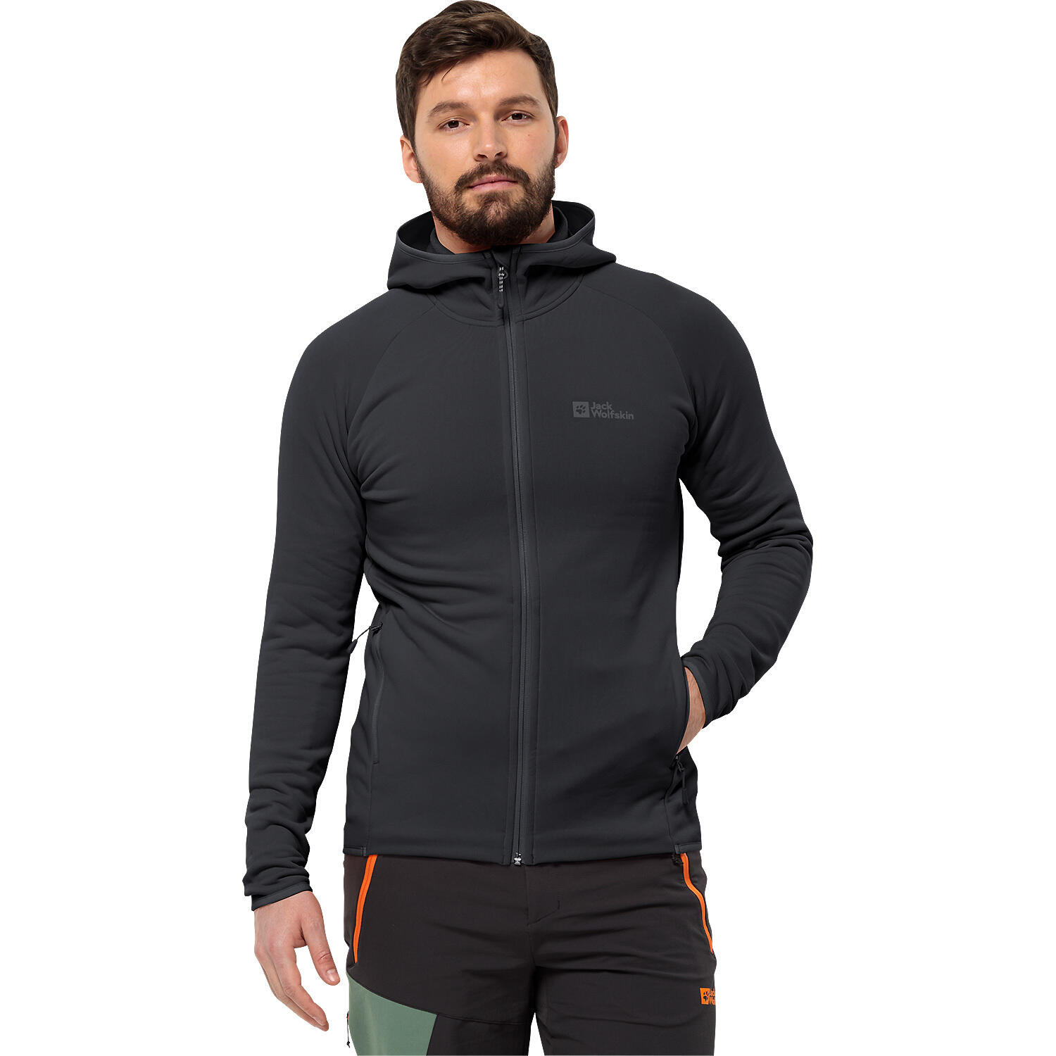 Jack Wolfskin Baiselberg para hombres de vellón para hombres 2/4