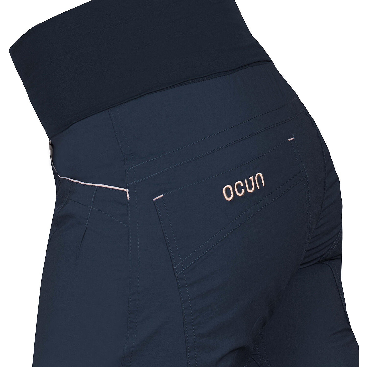 Shorts escalade femme Ocún Noya Eco court, tissu extensible 55% recyclé 2/7