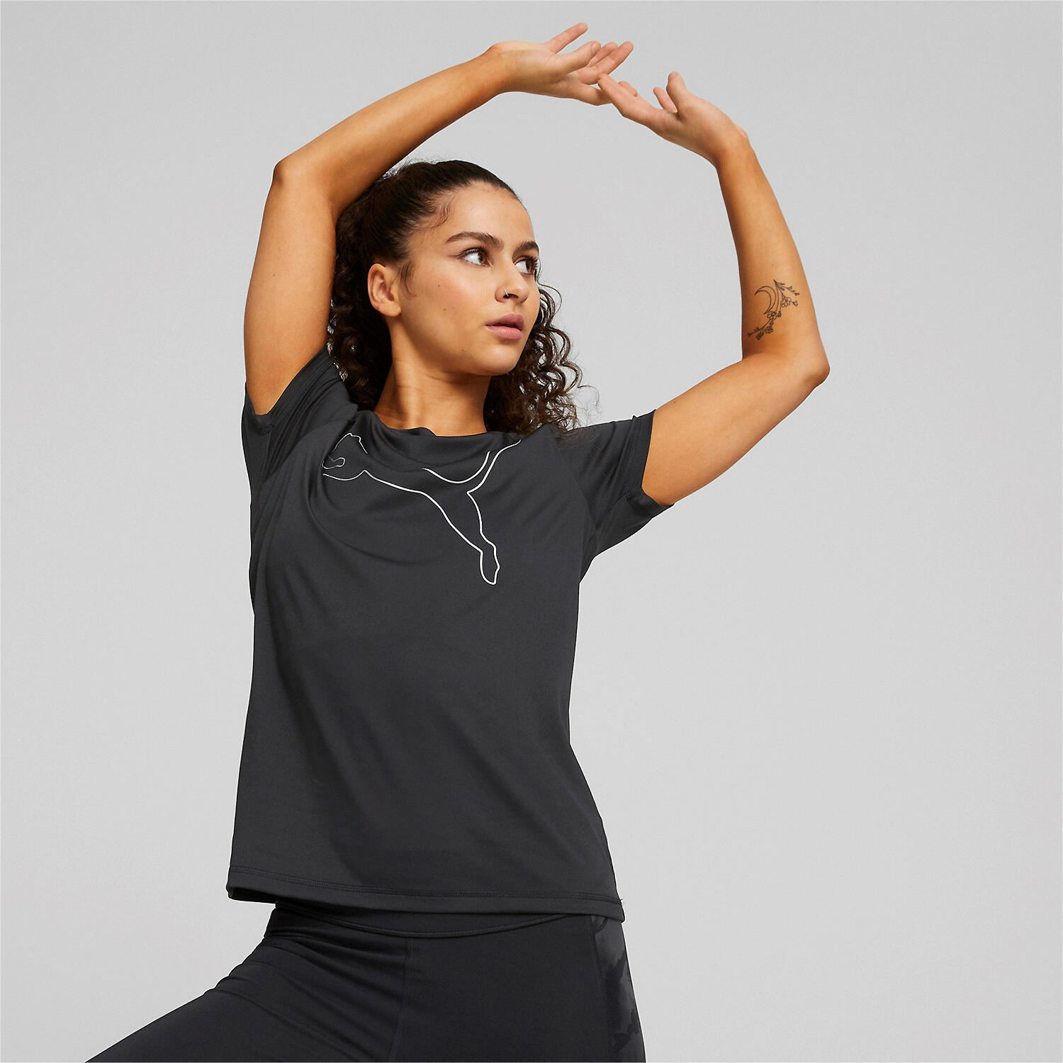 T-Shirt Puma Train Favorite Jersey Chat Femme 5/7