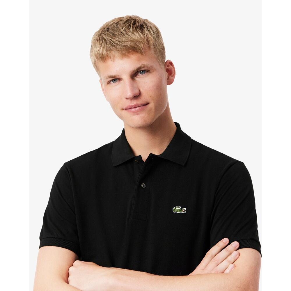 Polo uomo lacoste nero 5/7