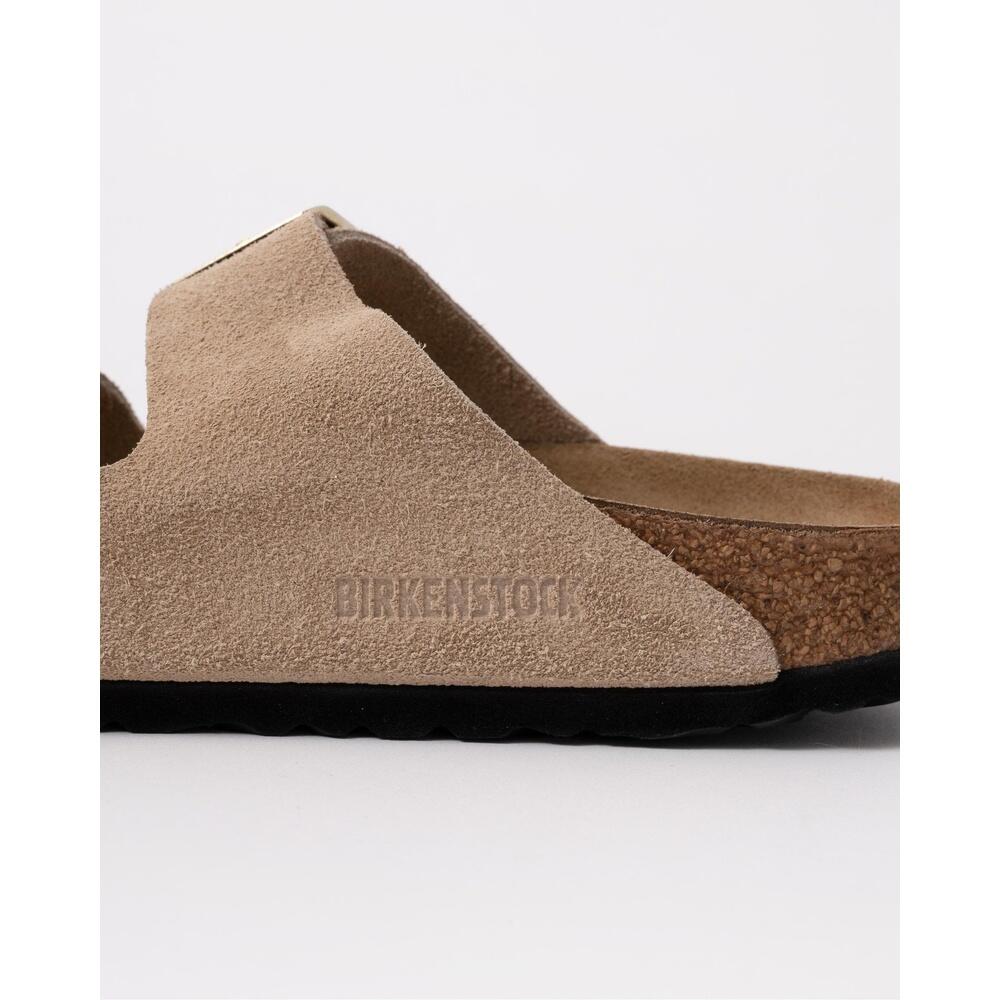 Sandalias Planas Mujer Birkenstock Arizona Leve Beige 4/7