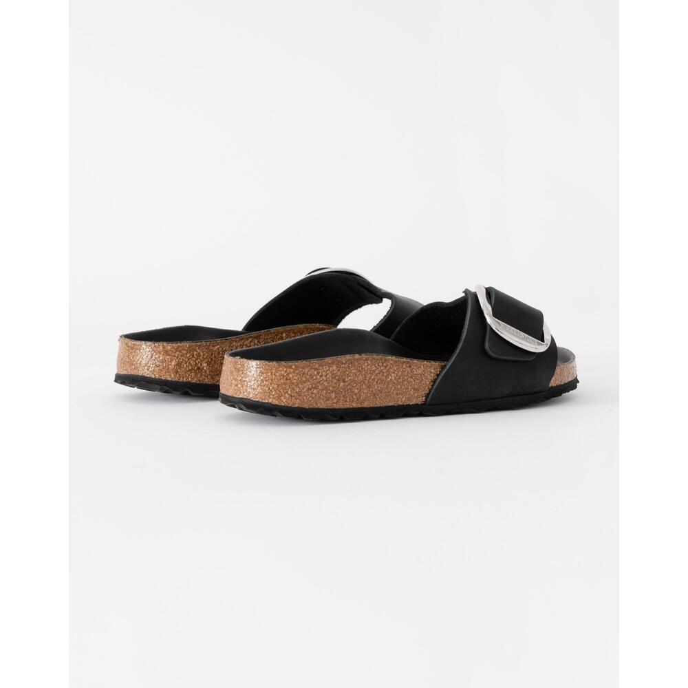 Ciabatta Donna MADRID BIG BUCKLE Nero 3/6