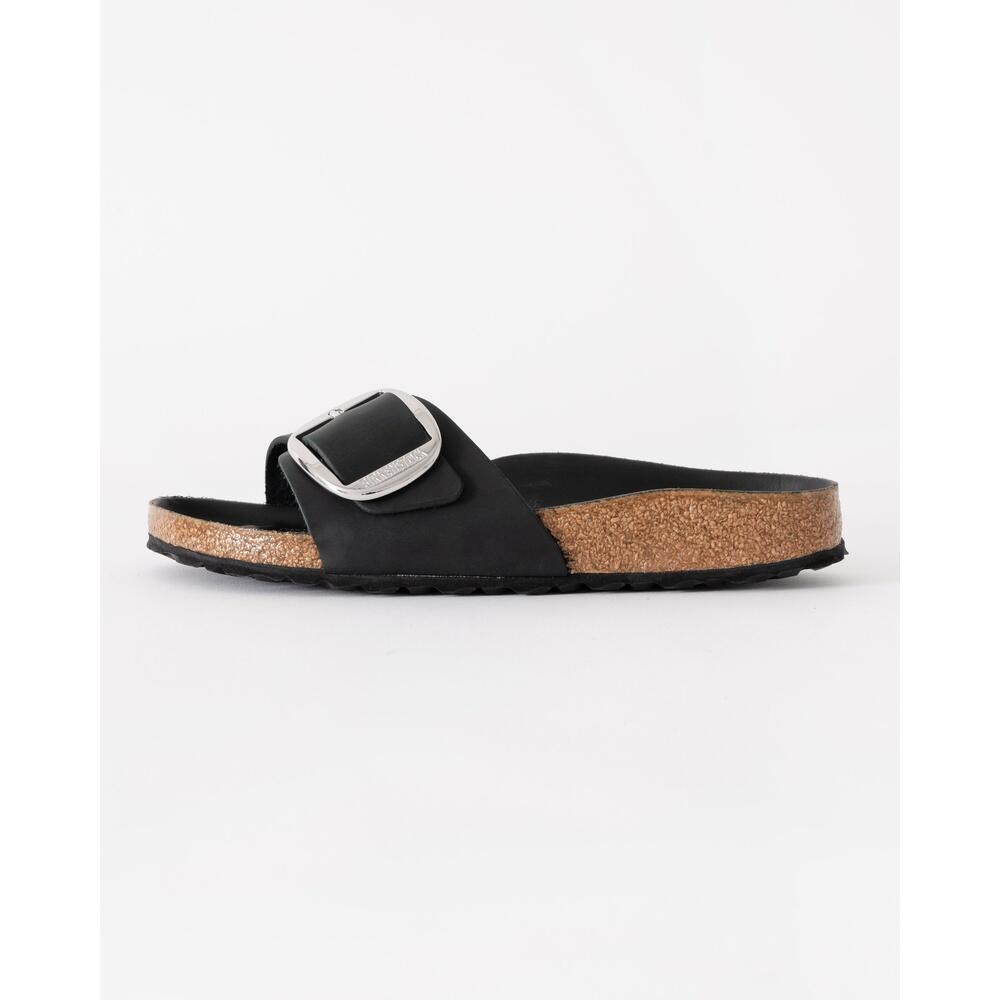 Ciabatta Donna MADRID BIG BUCKLE Nero 2/6