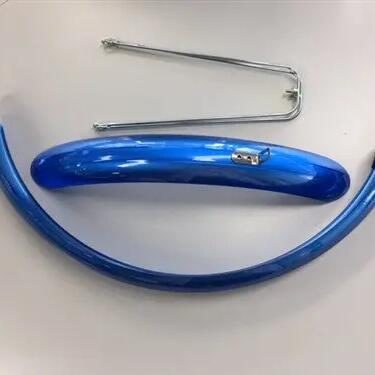 Eurofender 20-inch PVC Mudguard Set 58mm Blue