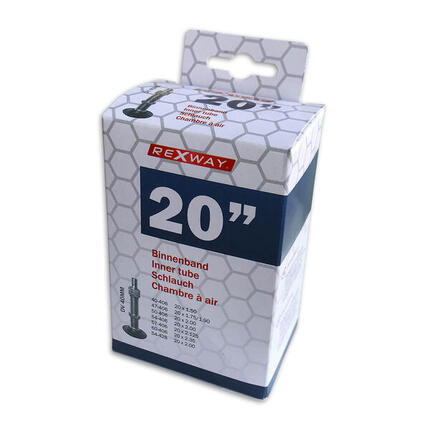 Rexway Fahrradinnenrohr 20 Zoll Dunlopventil 40 mm
