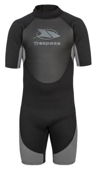 Trespass Claybourne - Combinaison courte 3 mm pour homme noir