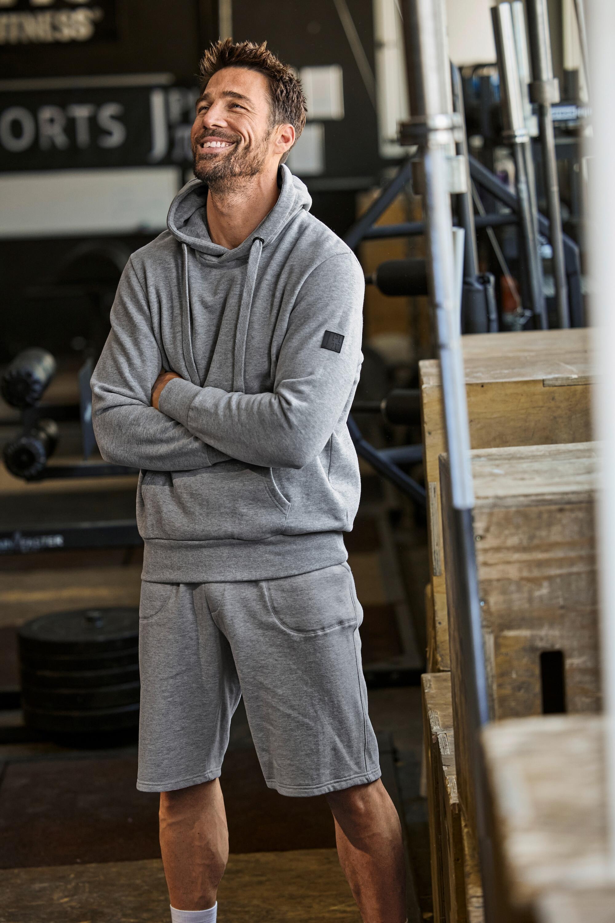 Hommes Sweat-shirt à capuche collection Homewear poche kangourou 5/5