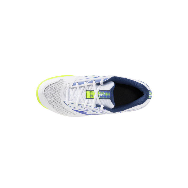 Mizuno Break Shot 5 Clay Court Blanco/azul/amarillo Flúor Unisex 61gc2525