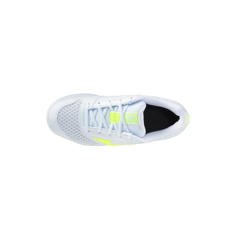 Mizuno Break Shot 5 Clay Court Blanco/amarillo Mujer 61gc2526
