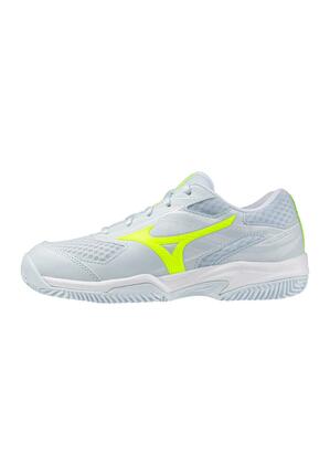 Zapatillas Mizuno Break Shot 5 Clay Azul Claro Blanco Fluor Mujer