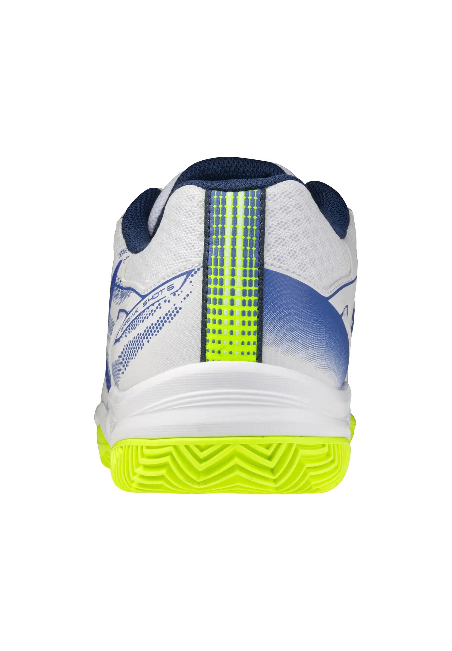 Zapatillas Tenis Hombre Mizuno Break Shot 5 CC Blancas Comodas-61GC252520 4/6