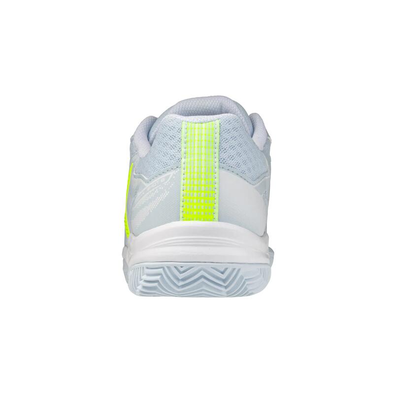Mizuno Break Shot 5 Clay Court Blanco/amarillo Mujer 61gc2526