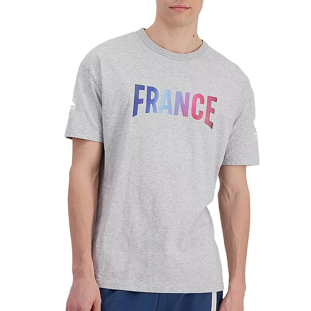 Men's Grey Le Coq Sportif Efro 24 T-Shirt