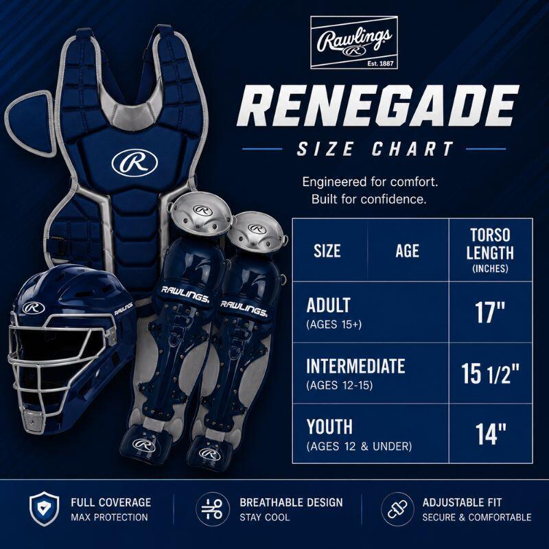 Rawlings R2CSI Intermediate Color Navy 3/3