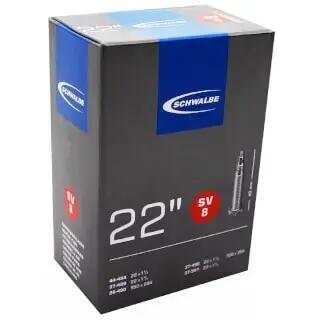 Schwalbe 22x1.3 8 SV8 Inner Tube for Bicycles