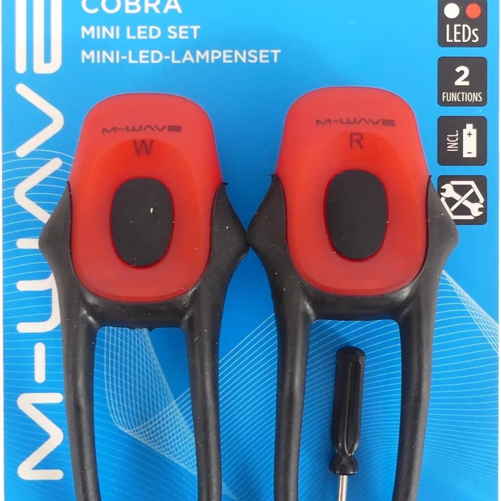 M-Wave Cobra Lighting Set for Safe Riding