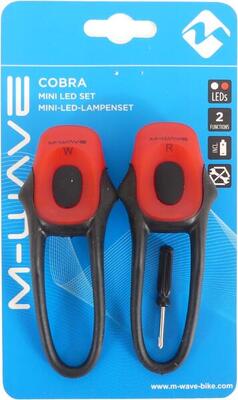 M-wave cobra verlichting set voor veilige ritten