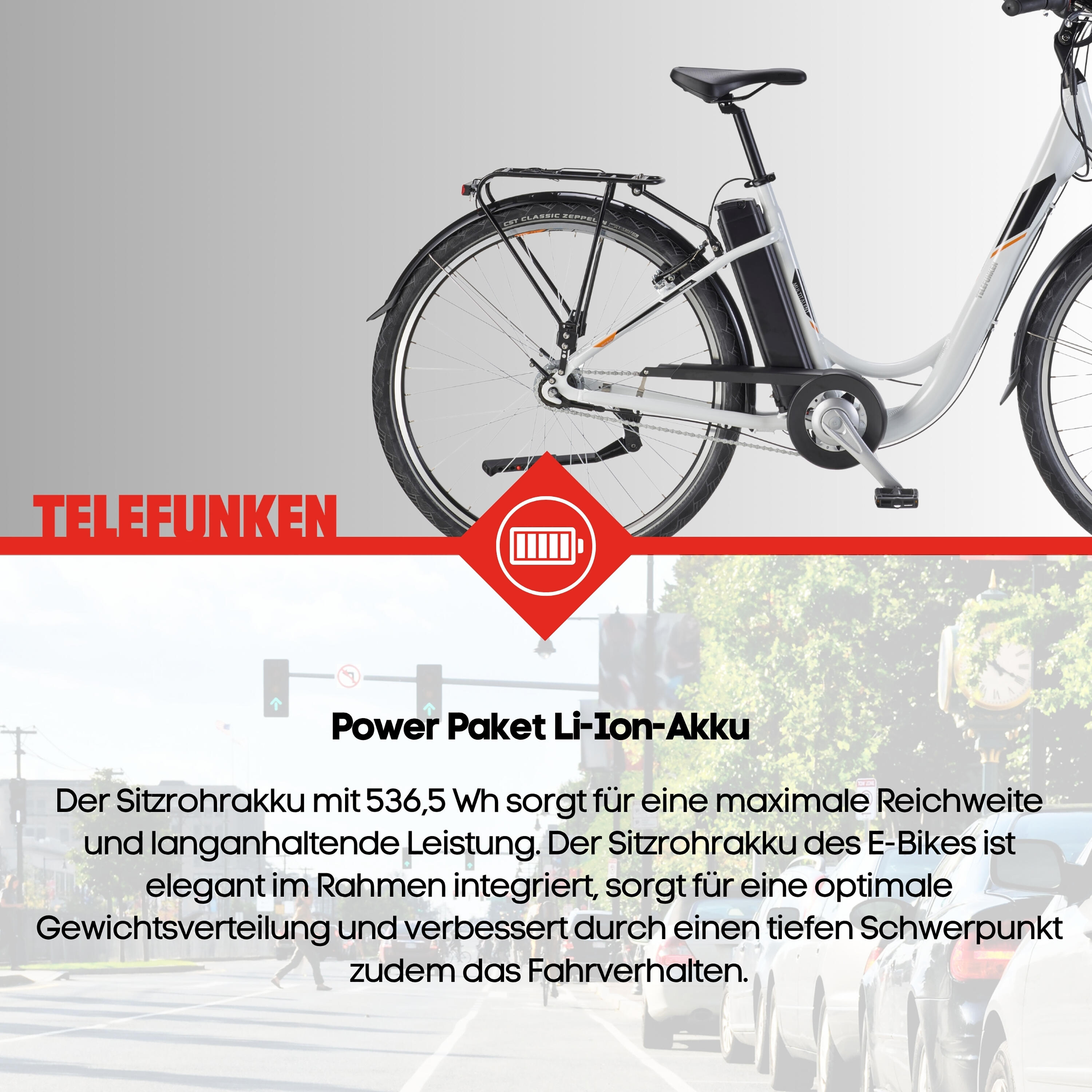 E-Bike RC840 28 Zoll 7-Gang Pedelec City Elektrofahrrad Herren Damen weiß 7/7