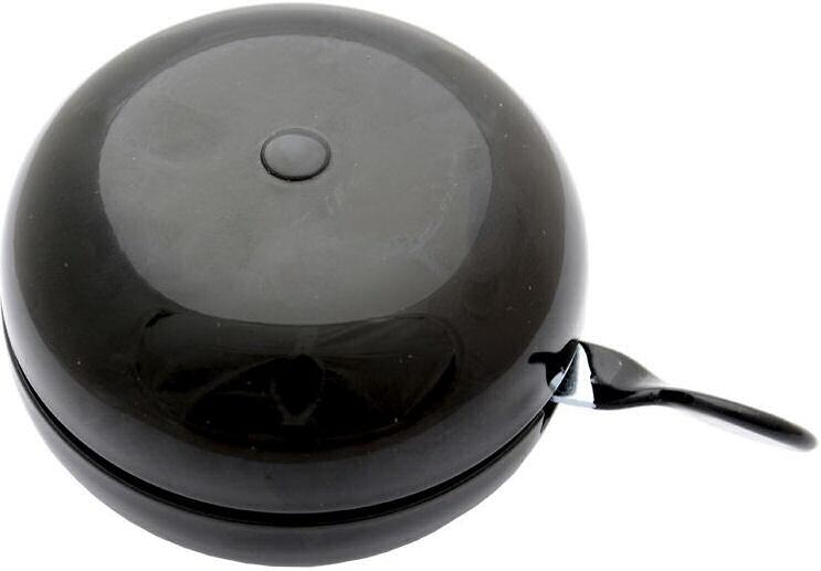 Cloche de Vélo Simson DingDong 80mm Noir - Grande Sonnette Classique 2/3