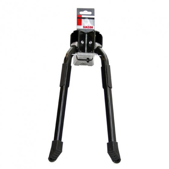 Support double Ursus Hopper 28 pouces en acier noir 3/4