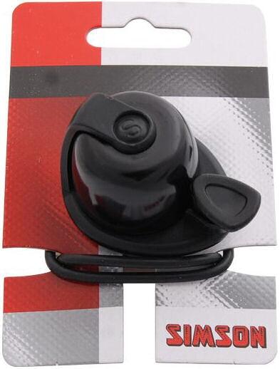 Cloche de vélo Simson Allure noire pour cyclisme moderne 2/3