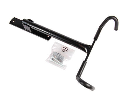 Sunnywheel klappbare Fahrrad-Wandhalterung aus Stahl, schwarz, bis 20 kg