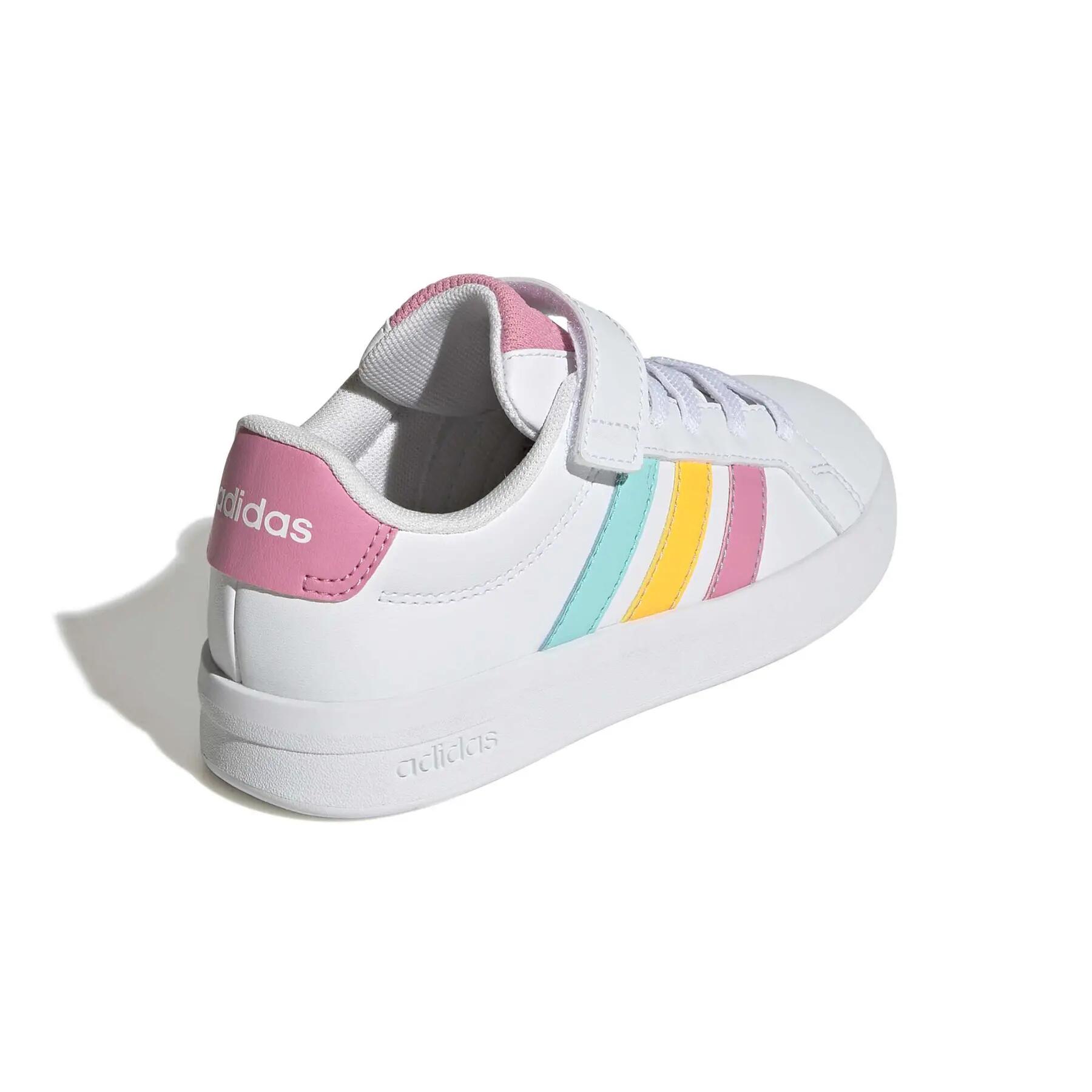 Buty ADIDAS GRAND COURT 3.0 EL Biały 6/7