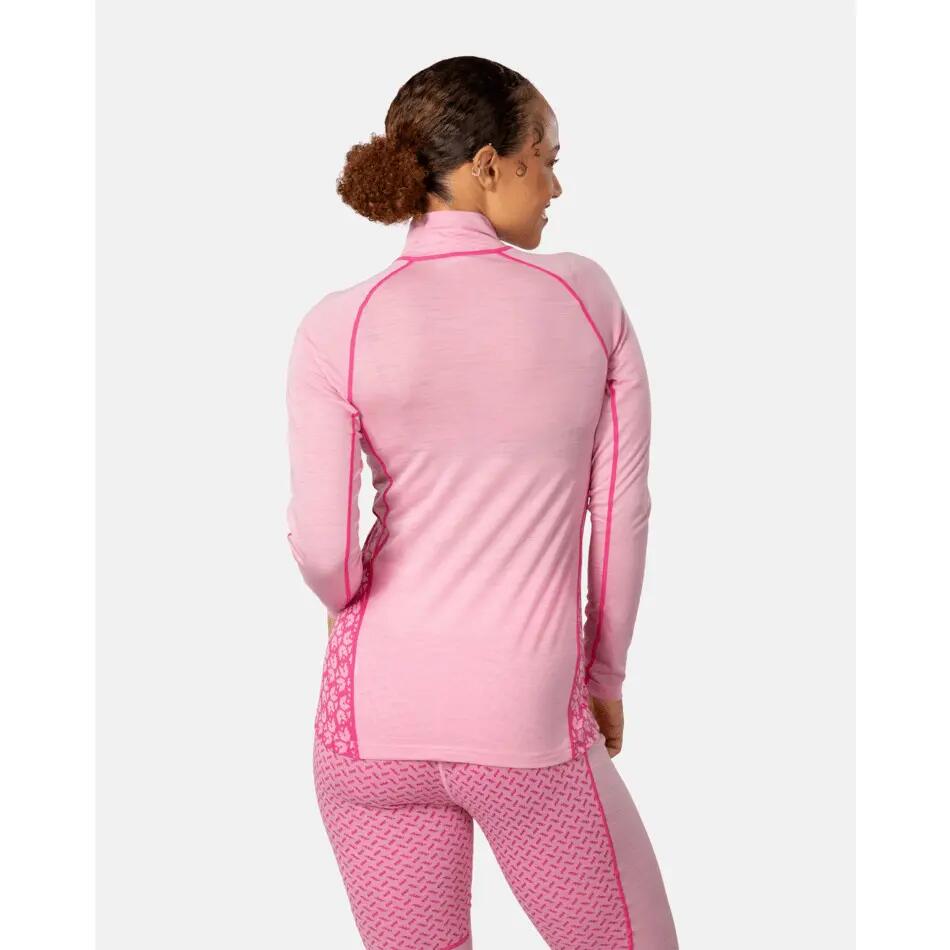 Camiseta interior 1/2 cremallera mujer Kari Traa Lekker 4/4
