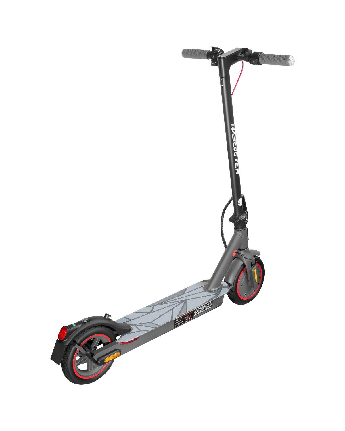 Trotinete elétrico Mascooter S1, 600W, 5200mAh, 20km, cinza escuro 3/8