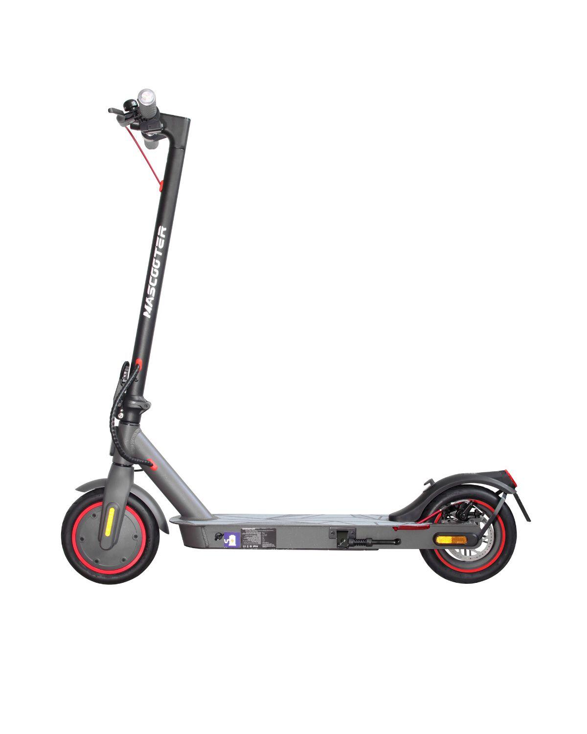 Trotinete elétrico Mascooter S1, 600W, 5200mAh, 20km, cinza escuro 2/8