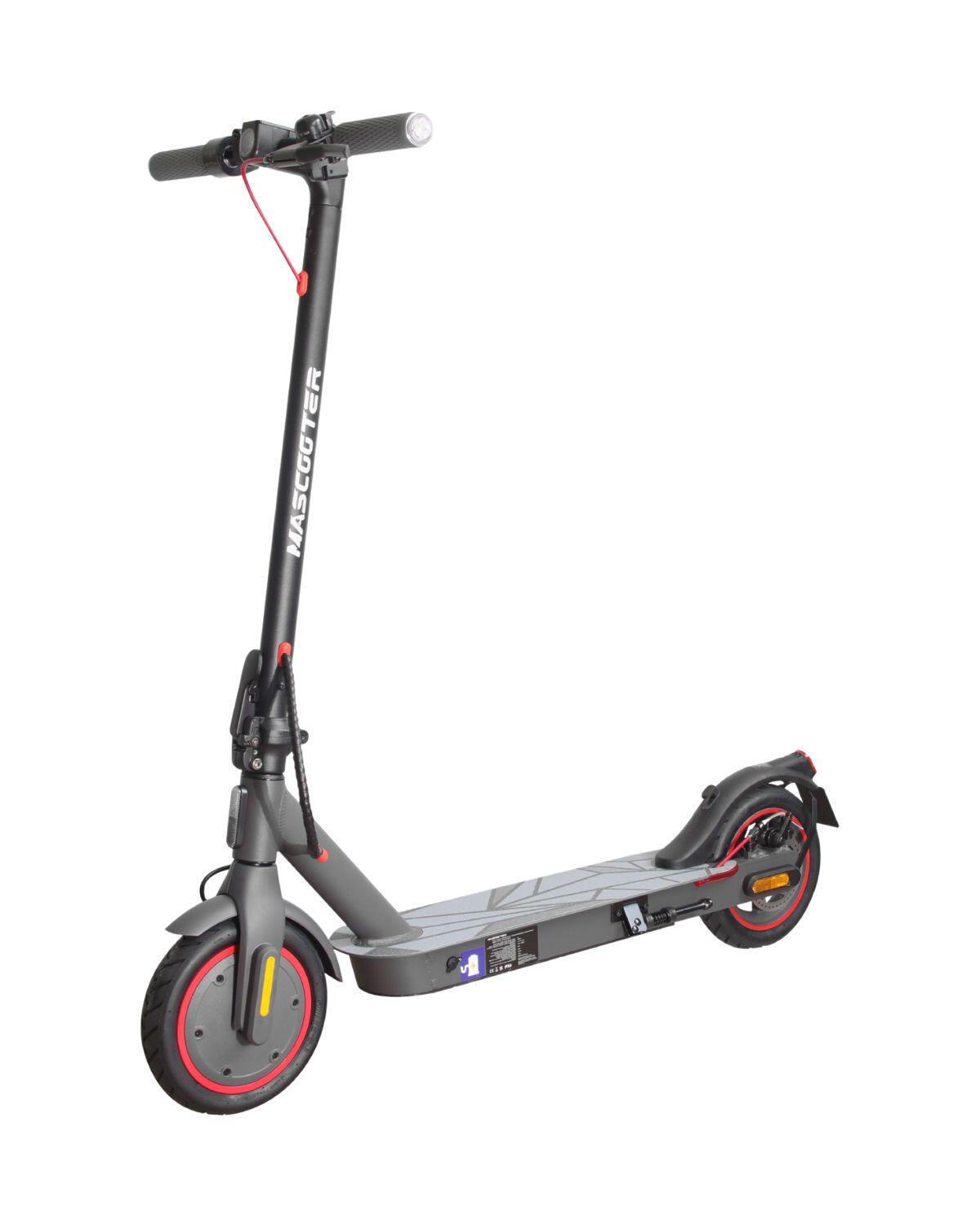 Trotinete elétrico Mascooter S1, 600W, 5200mAh, 20km, cinza escuro