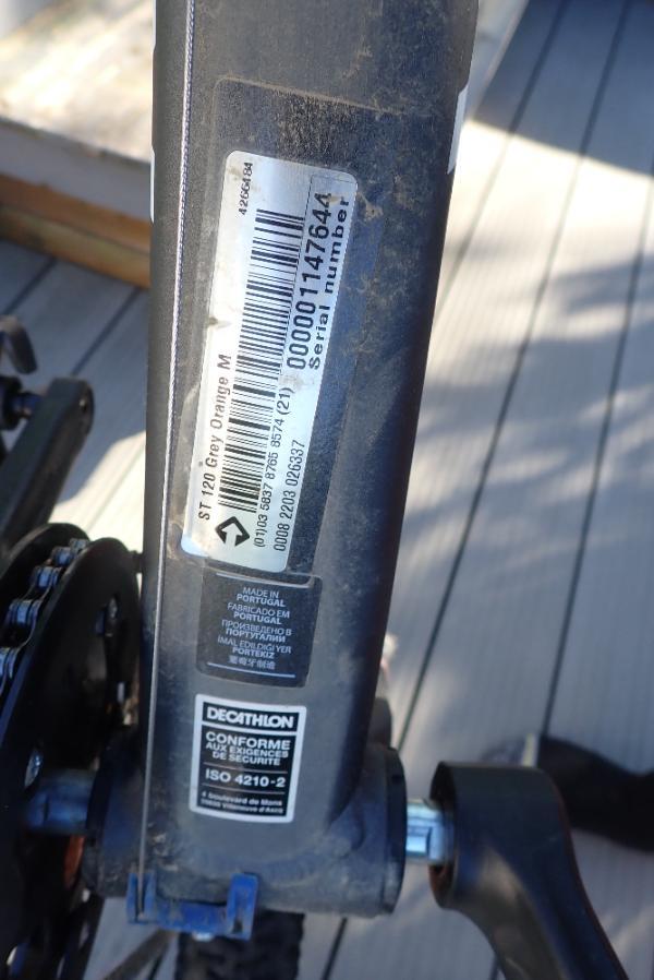 Entre Particuliers - Vélo Decathlon Rockrider ST 120 Taille M 7/7