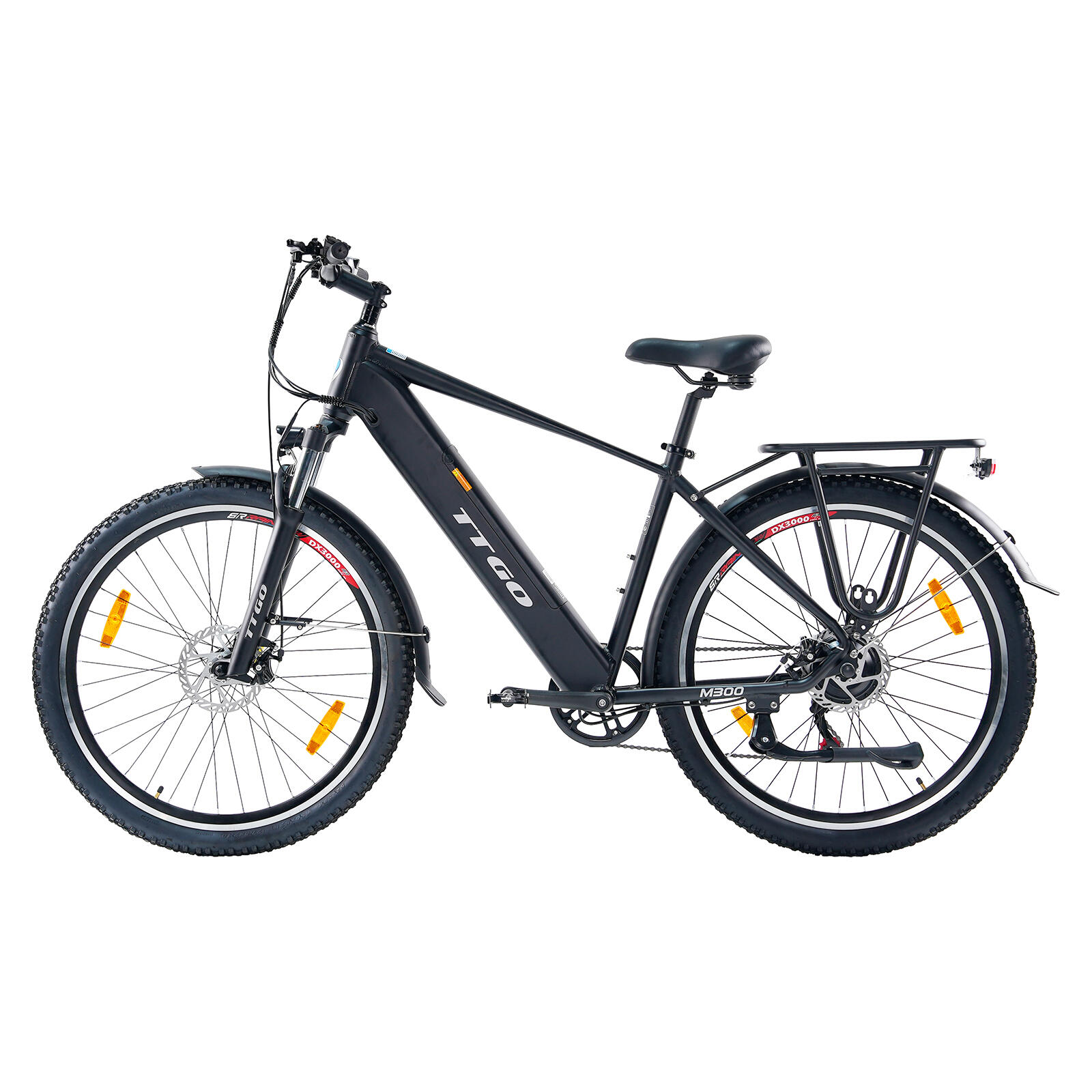 Homem/Mulher E-bike M300 120km 27.5" 250W 2026 preto 2/7