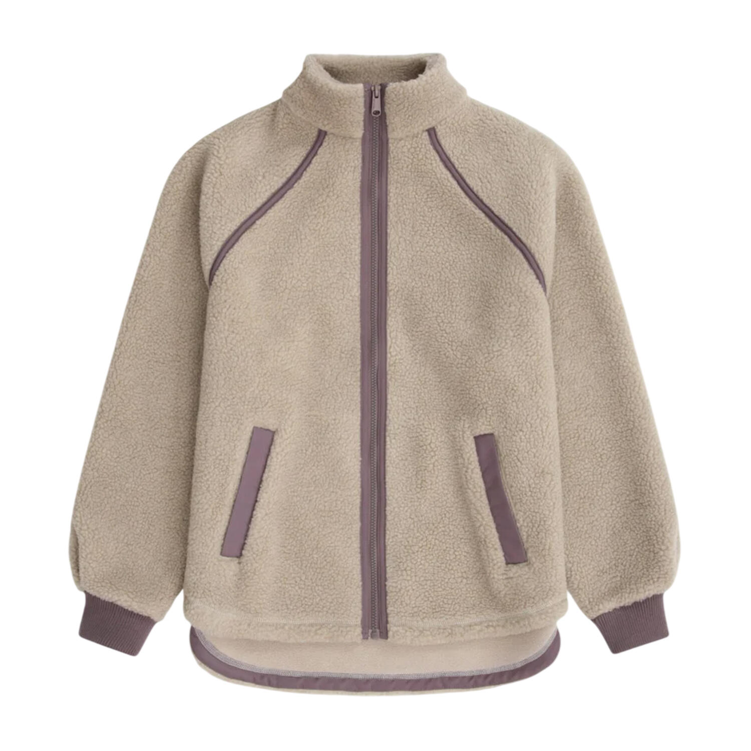 Animal Womens/Ladies Bonnie Borg Trim Fleece Jacket