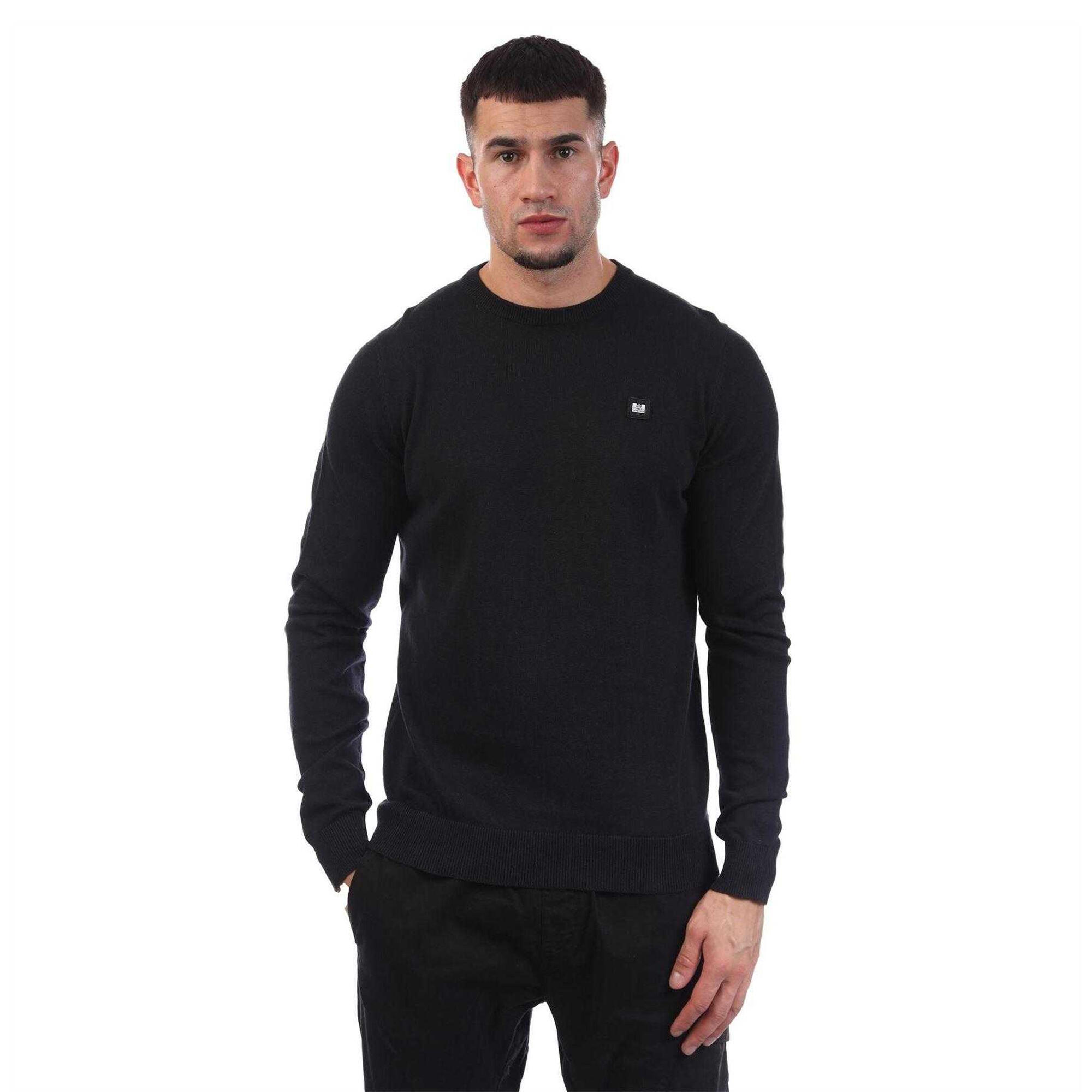 Weekend Offender Mens Argentina Cotton Crew Neck Jumper