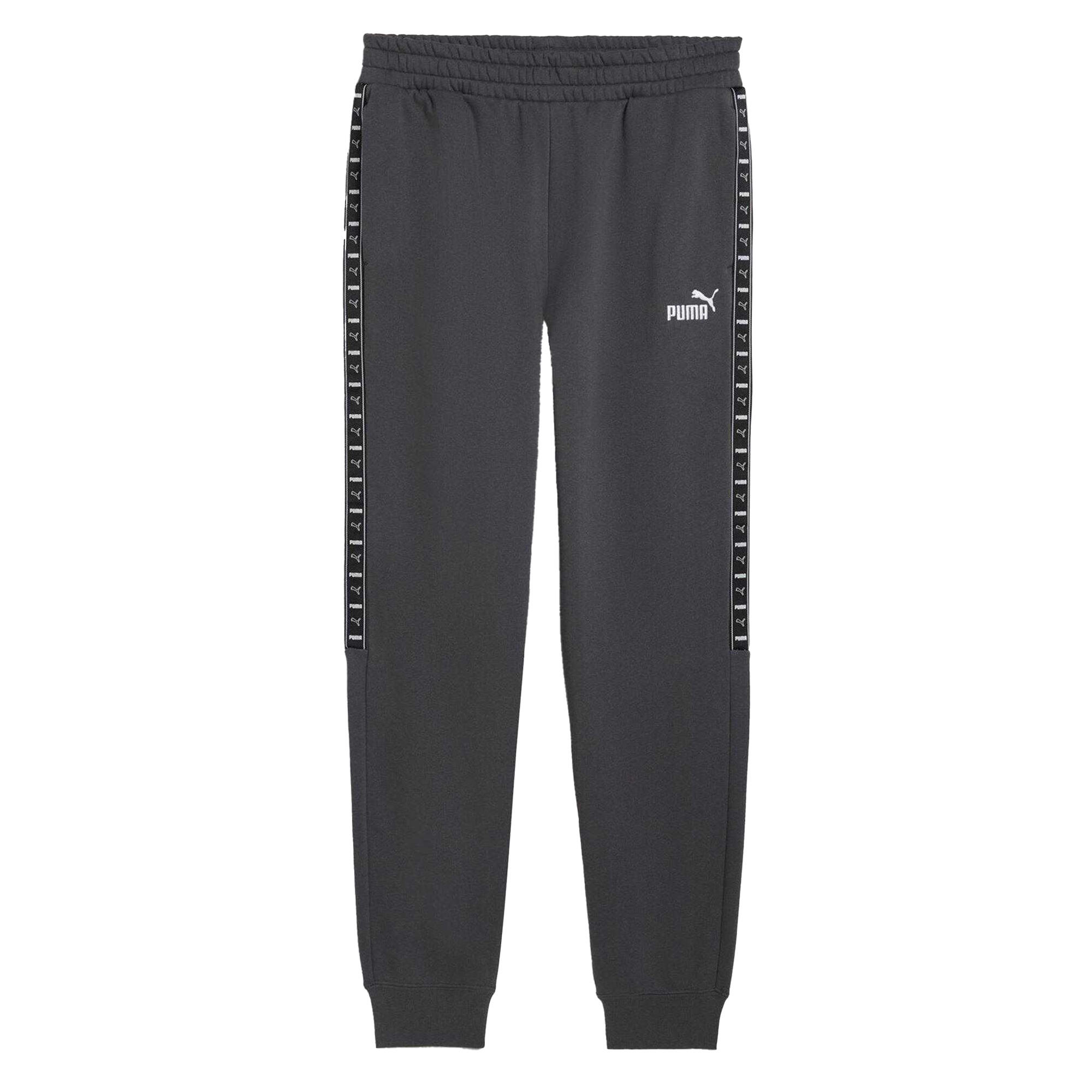Puma Mens Fleece Ribbed Cuff Joggers