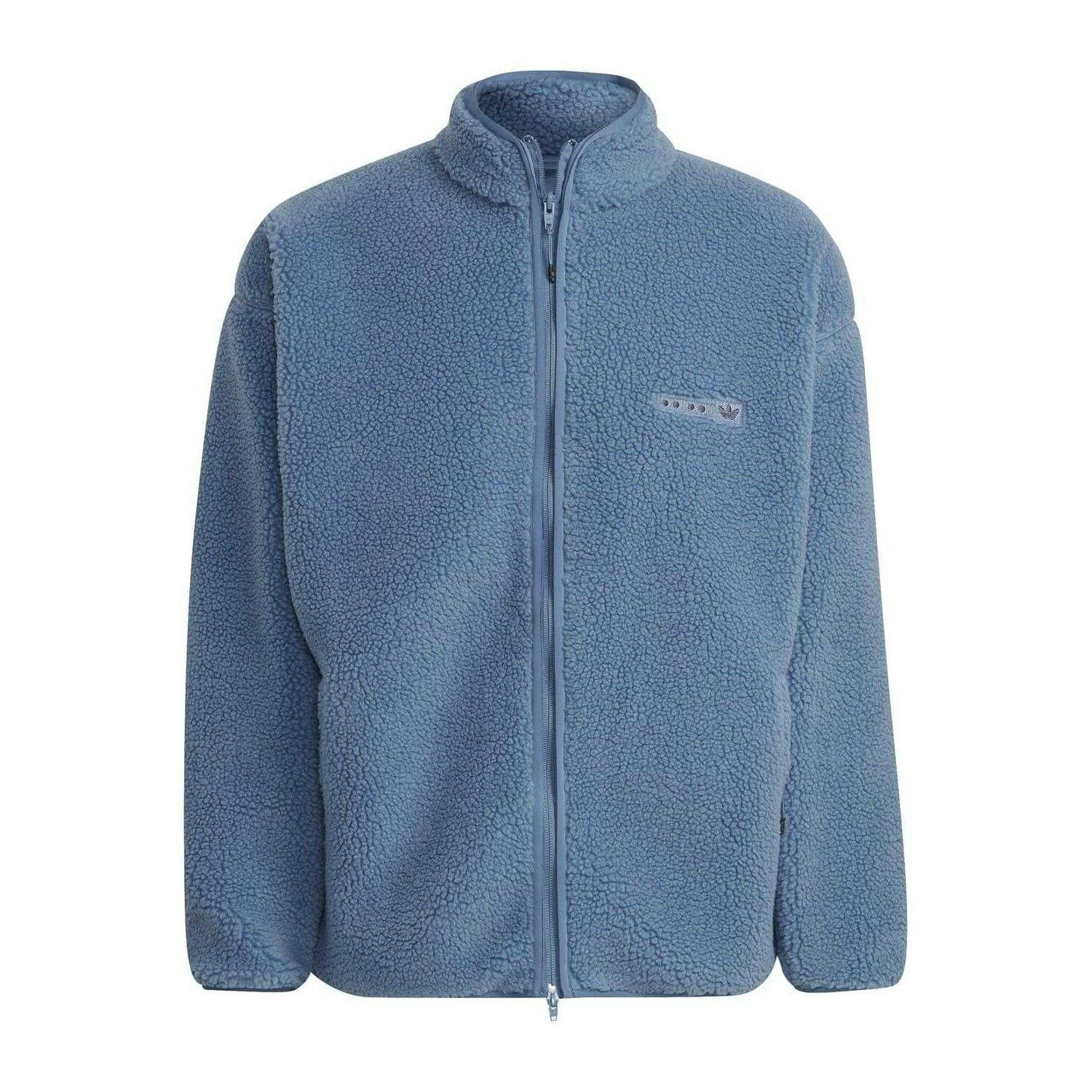 Adidas Mens Sherpa Fleece Jacket