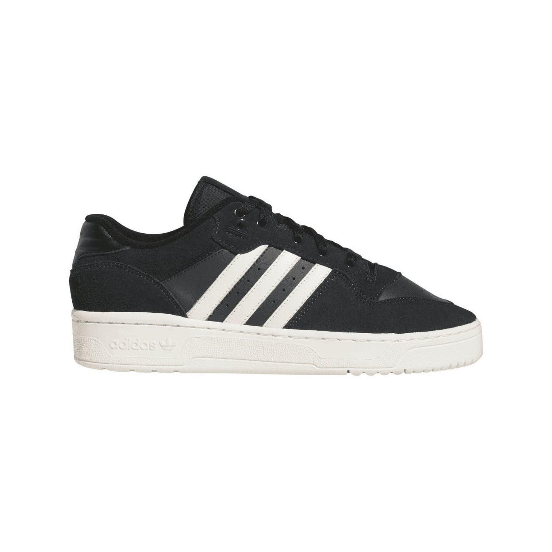 Adidas Mens Rivalry Leather Flat Trainers
