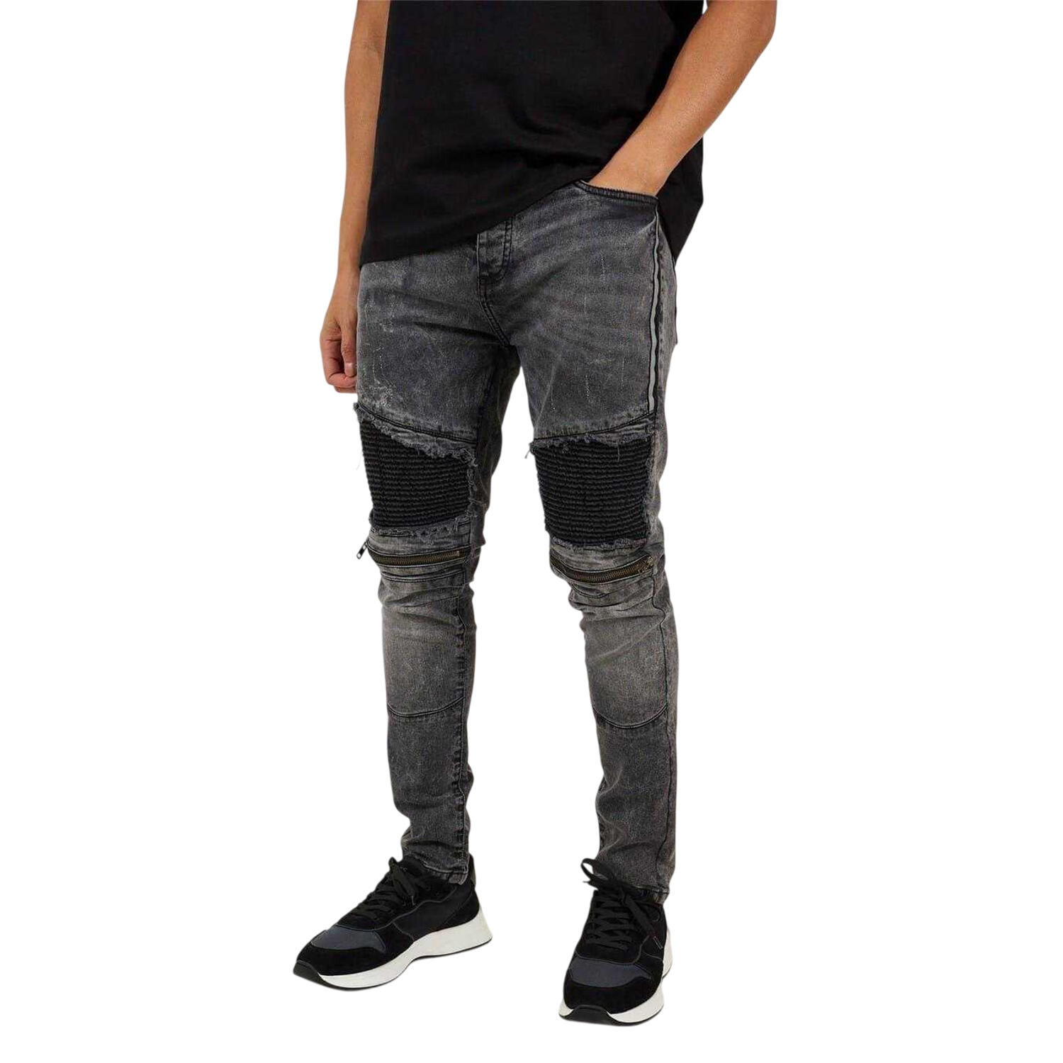 Brave Soul Mens Washed Denim Jeans