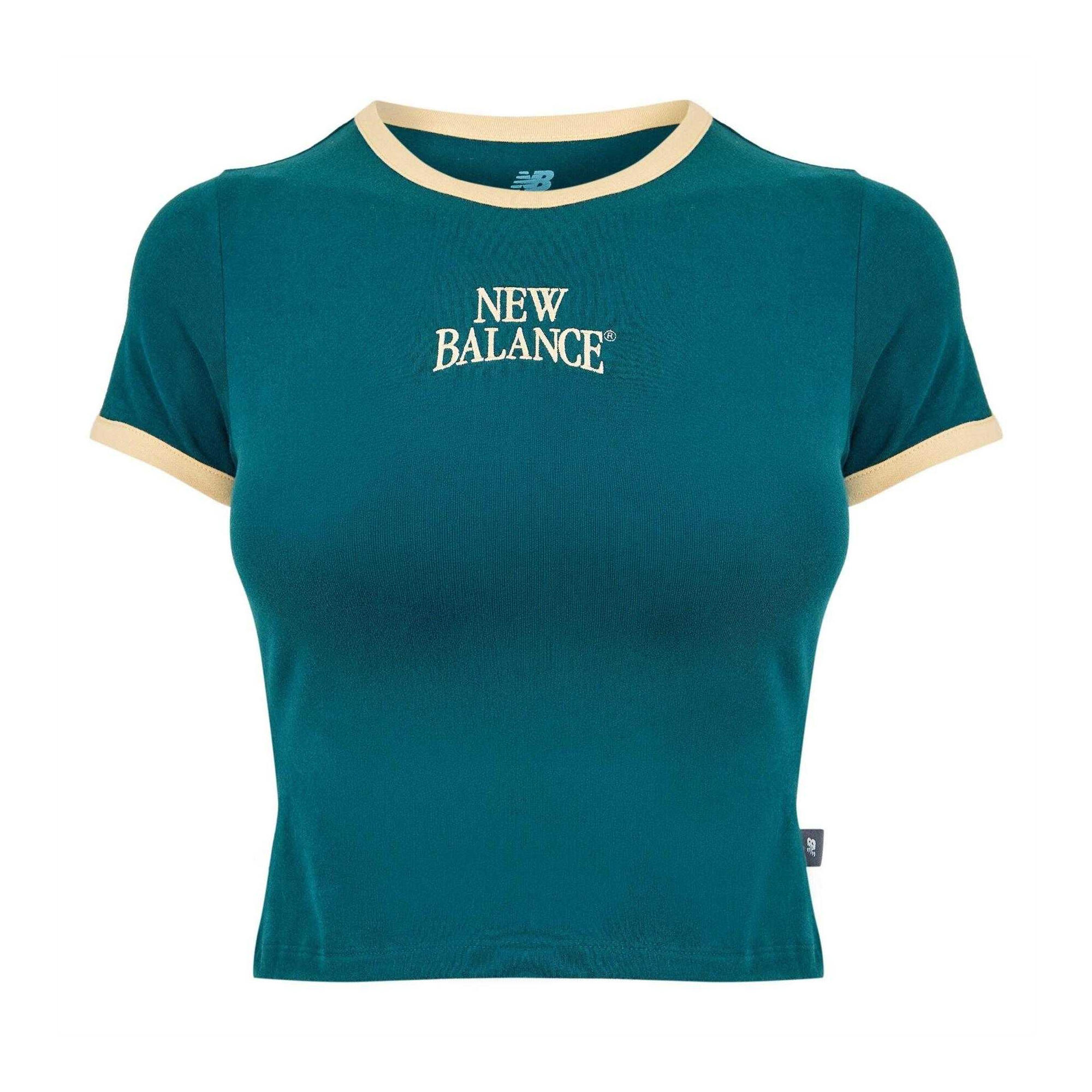 New Balance Womens/Ladies Heritage Ringer Crop Top