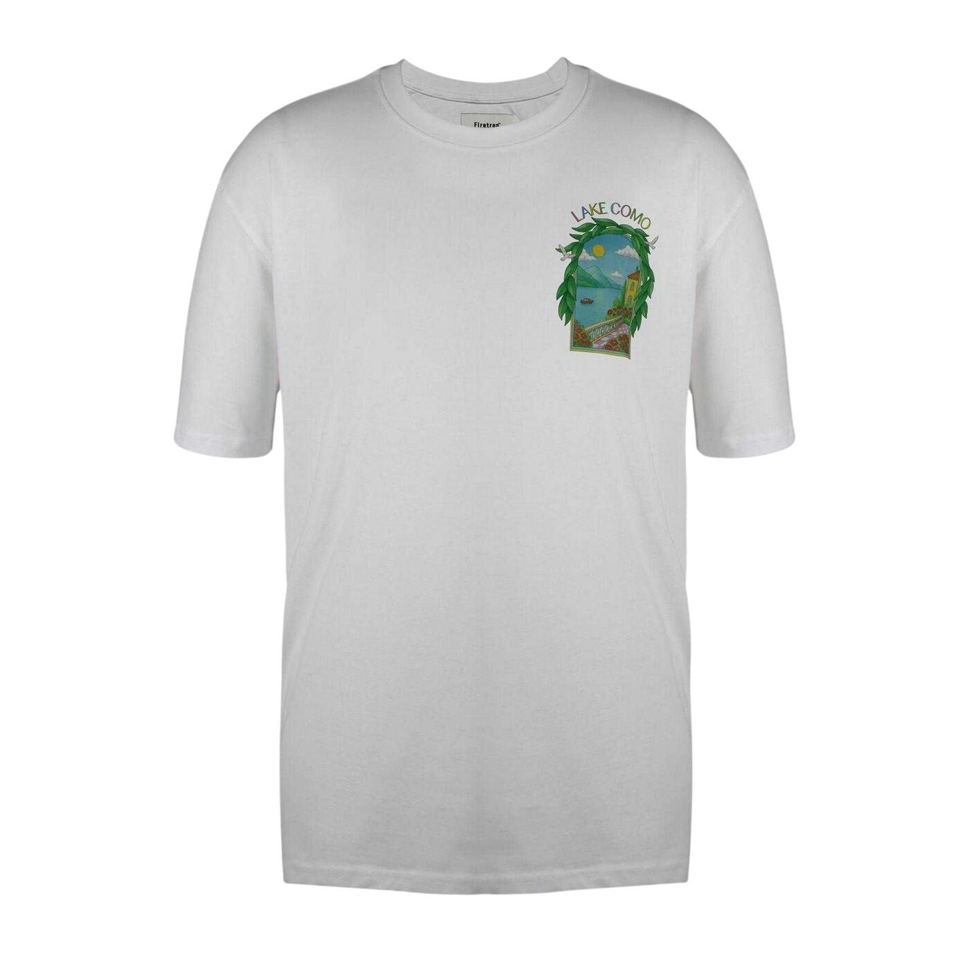 Firetrap Unisex Adult Lake Como Back Print Oversized T-Shirt