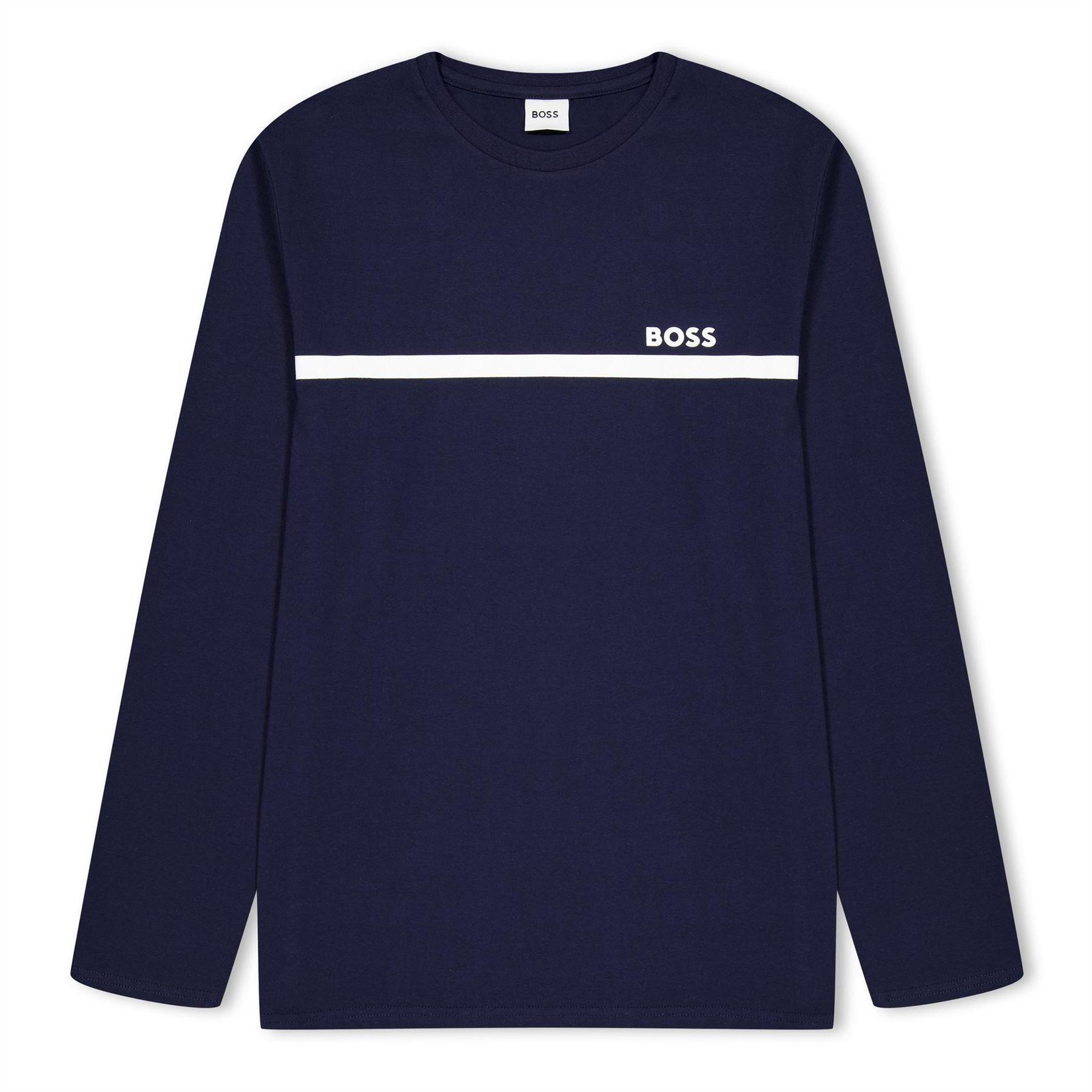 Boss Childrens/Kids Logo Long-Sleeved T-Shirt