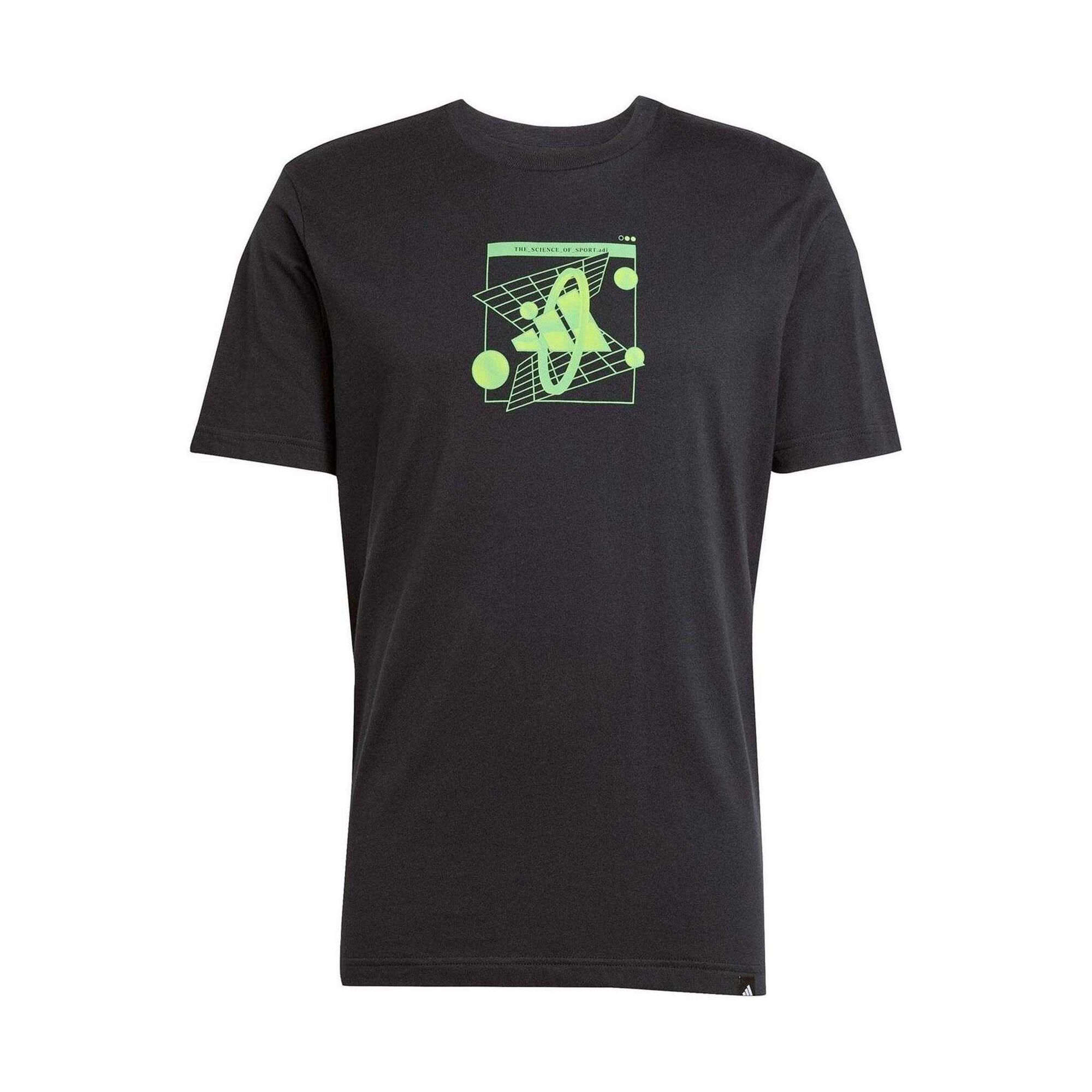 Adidas Mens Geometric Cotton T-Shirt
