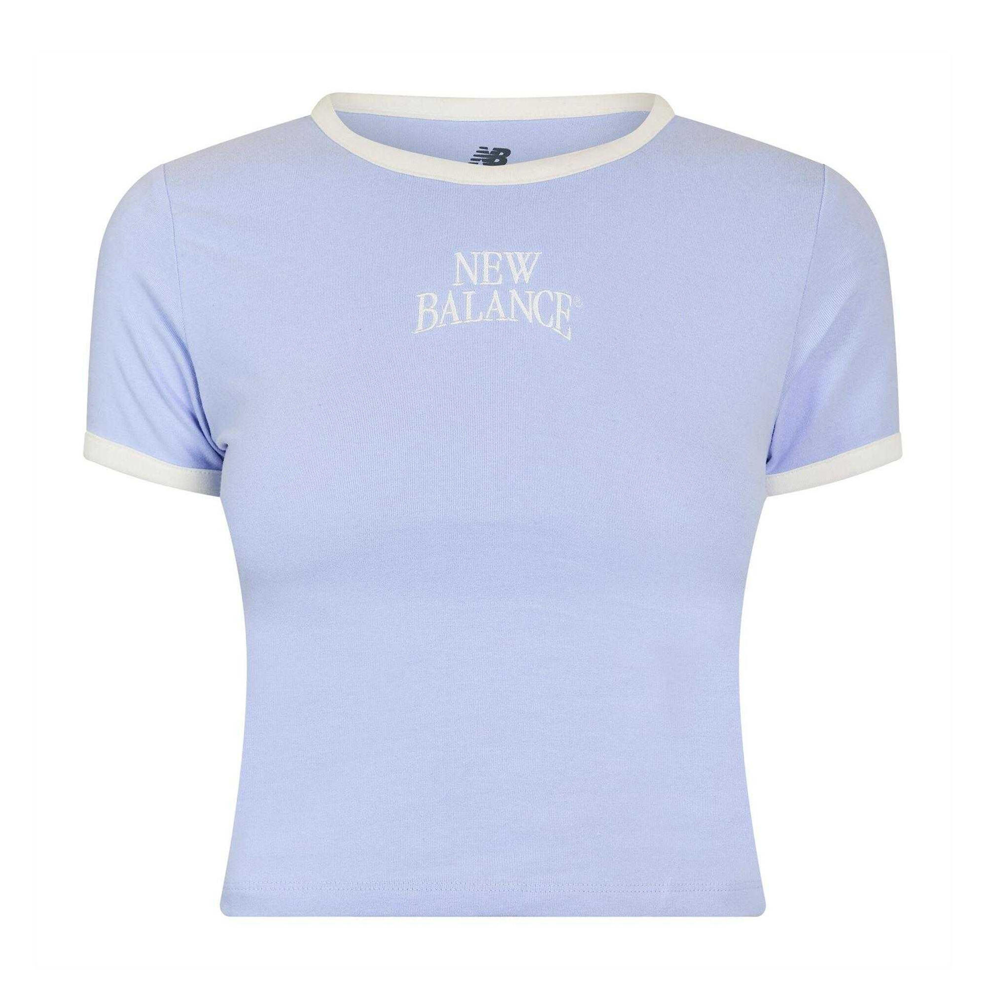 New Balance Womens/Ladies Heritage Ringer Crop Top