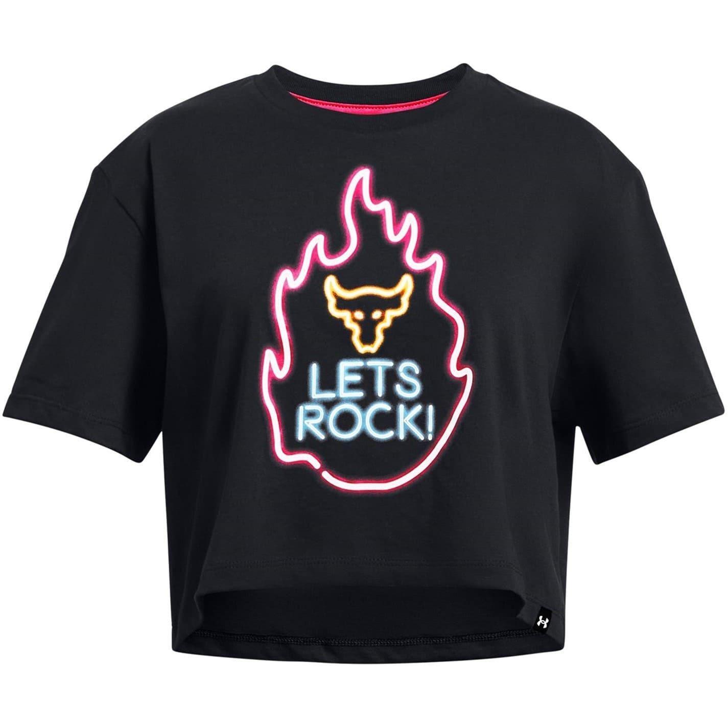 Under Armour Childrens/Kids Project Rock Flames T-Shirt