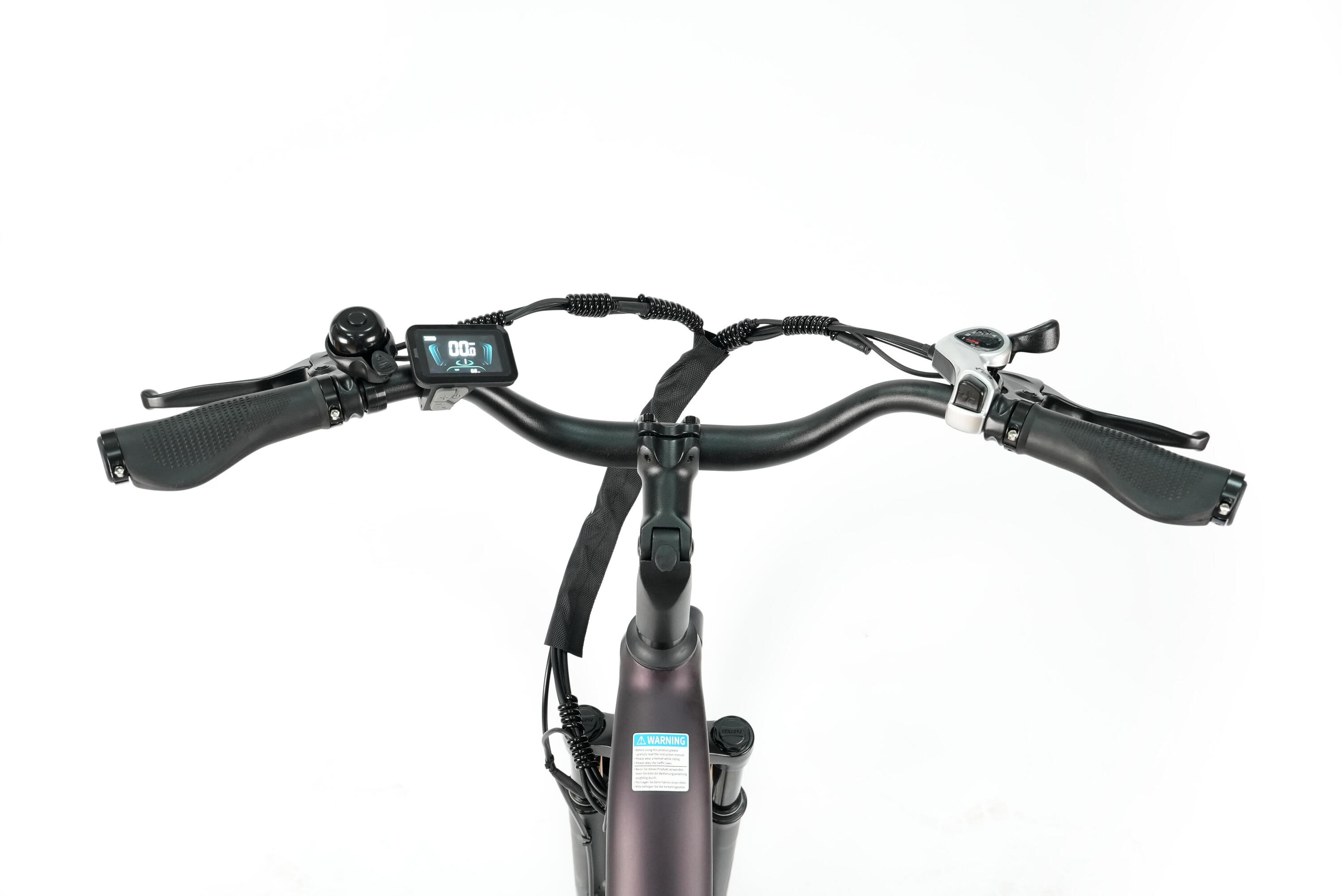 E-Bike entrada baixa C3 SE 120km bicicleta elétrica unissex roxo 4/7