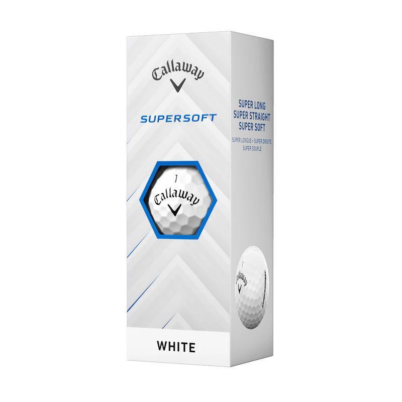 Confezione da 12 palline da golf Callaway Supersoft Bianco Nuovo 4/4
