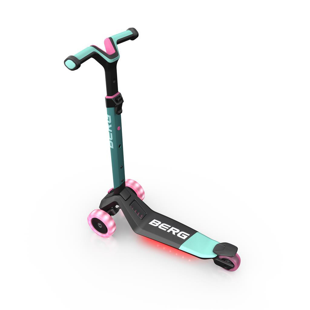 Step voor Kinderen, 2+ Jaar, Opvouwbaar, LED-Deck, Nexo Mint 2/7