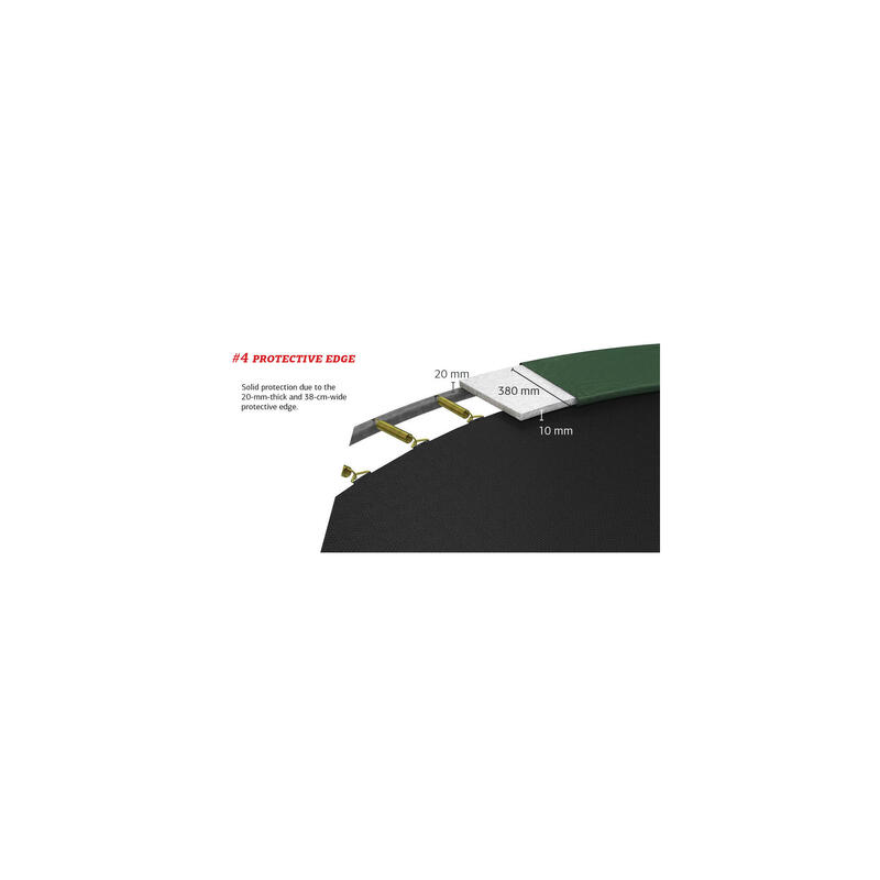 Trambulina Berg Favorit Regular cu plasa Comfort 330